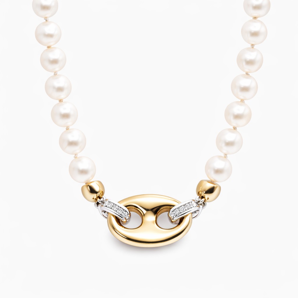 Комплект с перли и диаманти Preziosa - Image 2