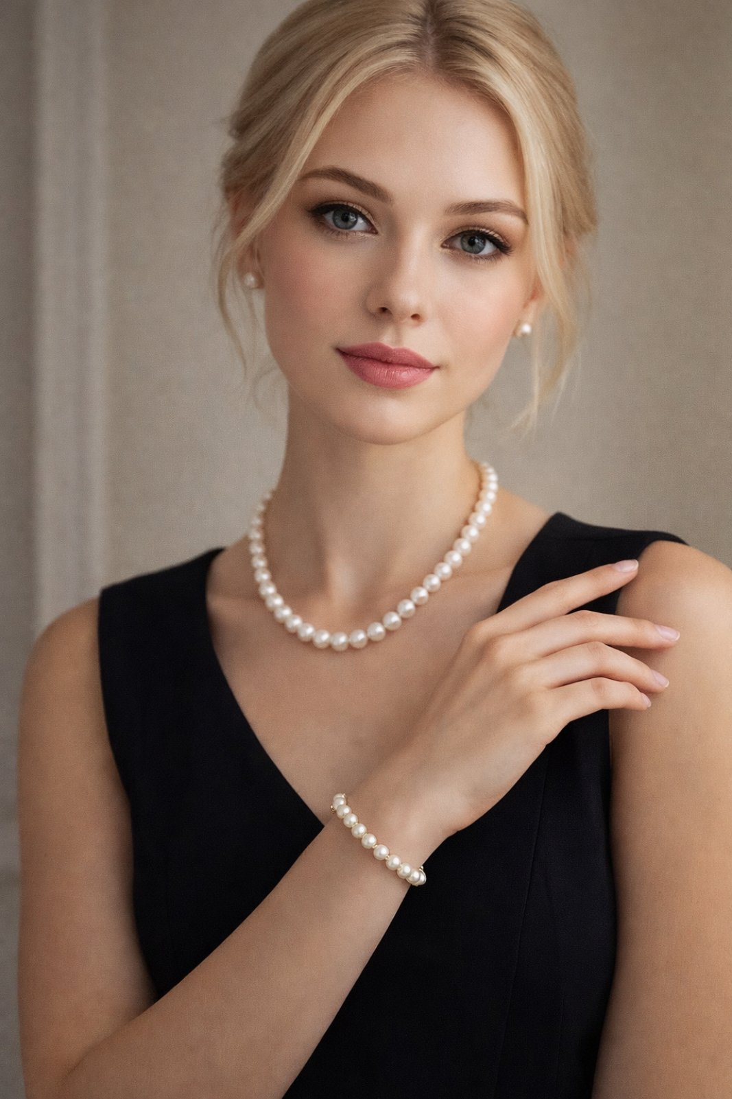 Колие и гривна от перли Laguna - Image 5