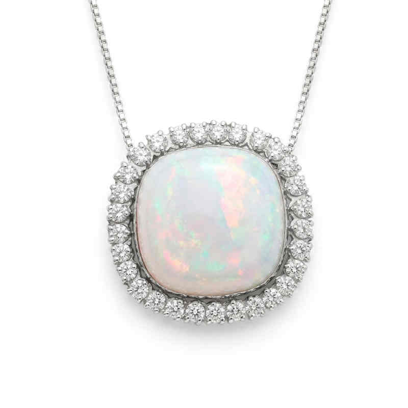 Колие с опал и диаманти "Aurora Boreale" - Image 5